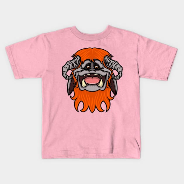 Ludo from Labyrinth Kids T-Shirt by Dark_Inks